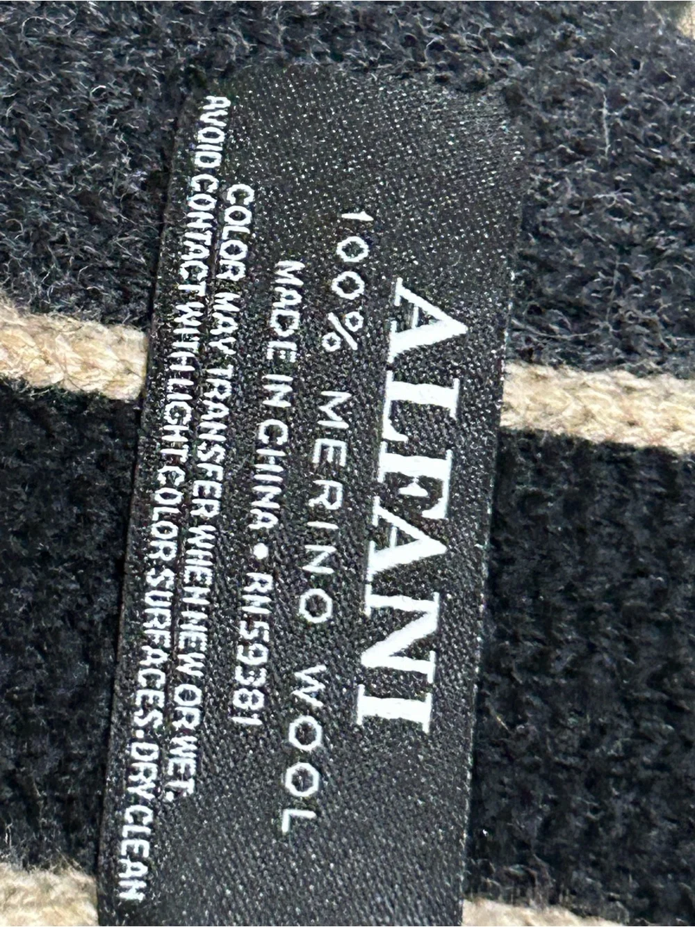 Alfani mens wool